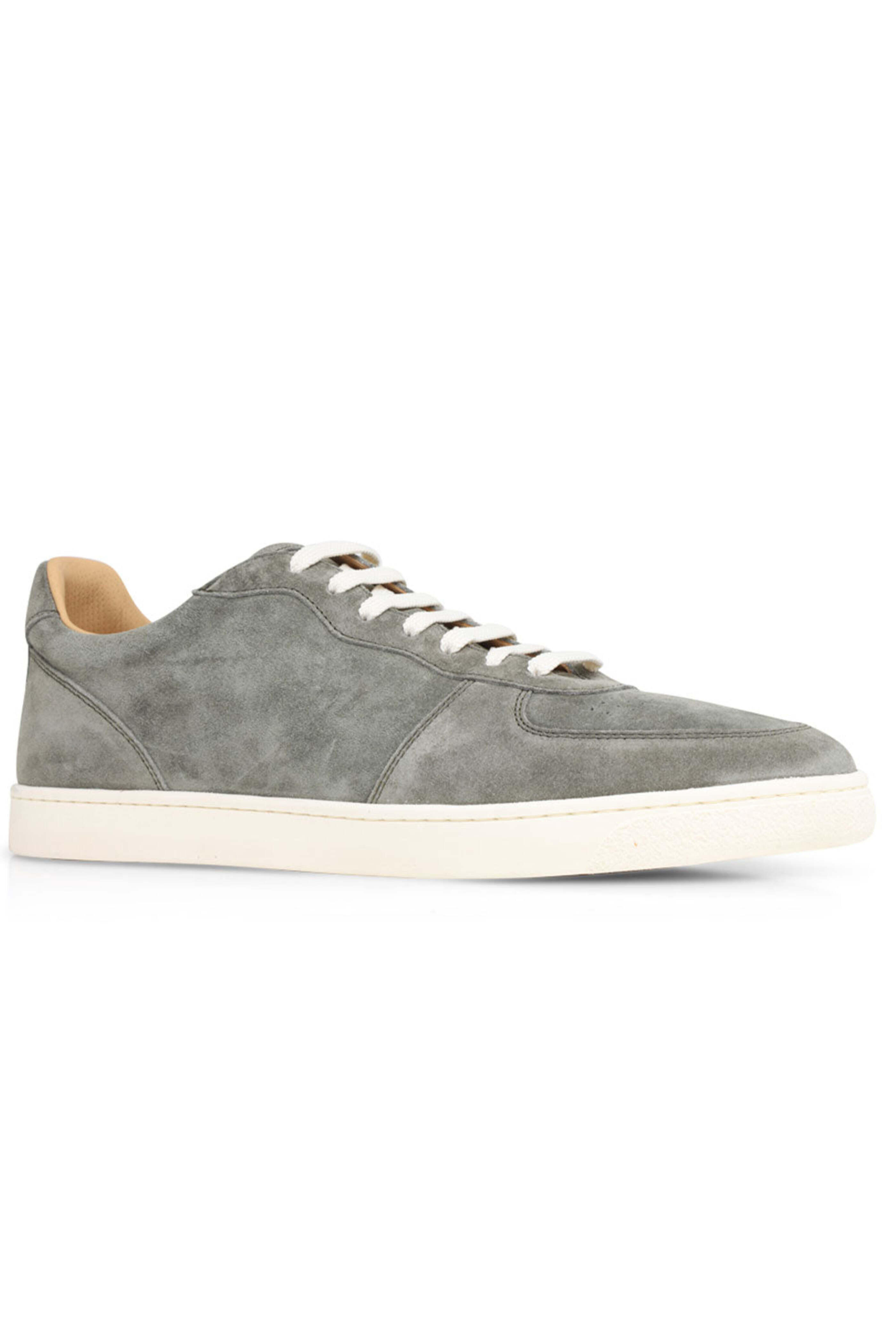 Brunello Cucinelli - Suede Hybrid Sneaker in Olive Green