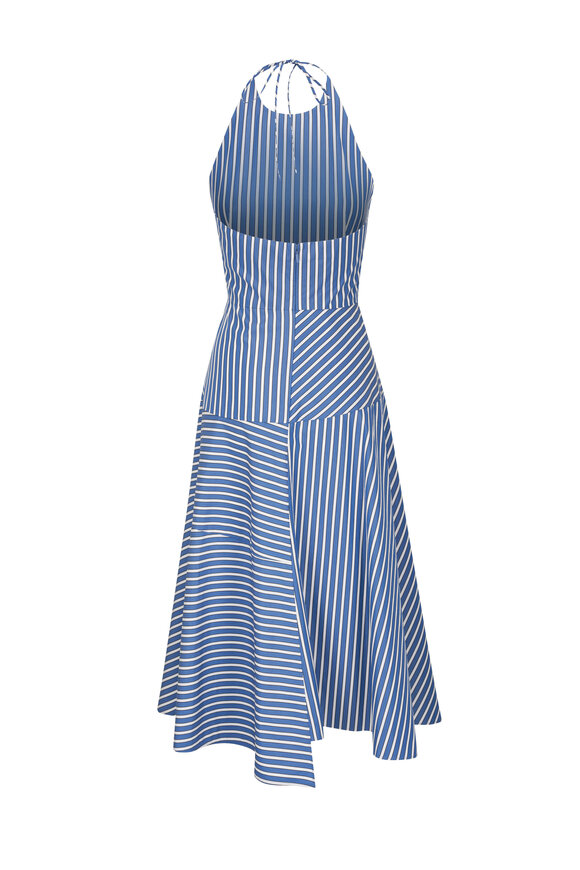 Lafayette 148 New York - Parsian Blue Multi Halter Dress