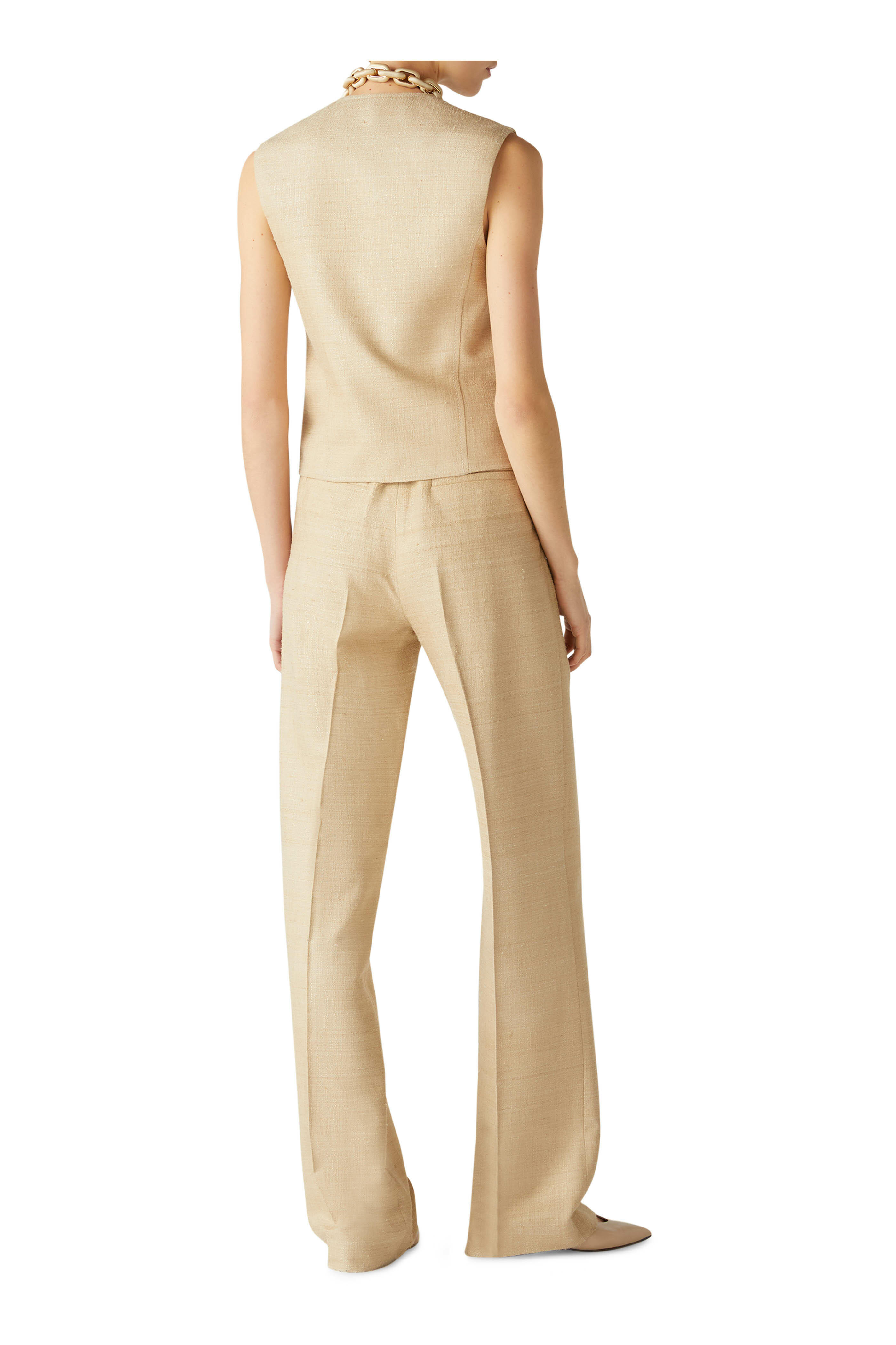Loro Piana - Rob Sesame Silk Vest | Mitchell Stores
