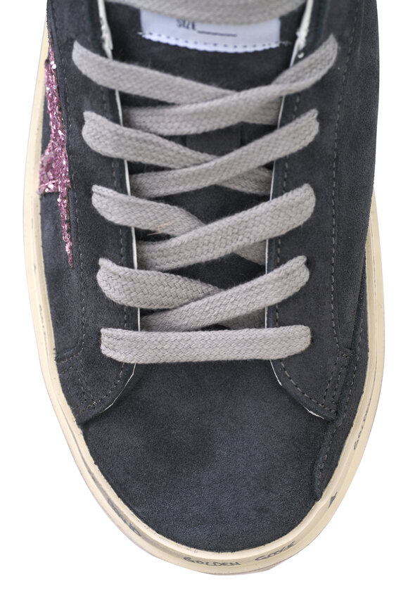 Golden Goose - Hi Star Classic Flatform Suede Low Top Sneaker