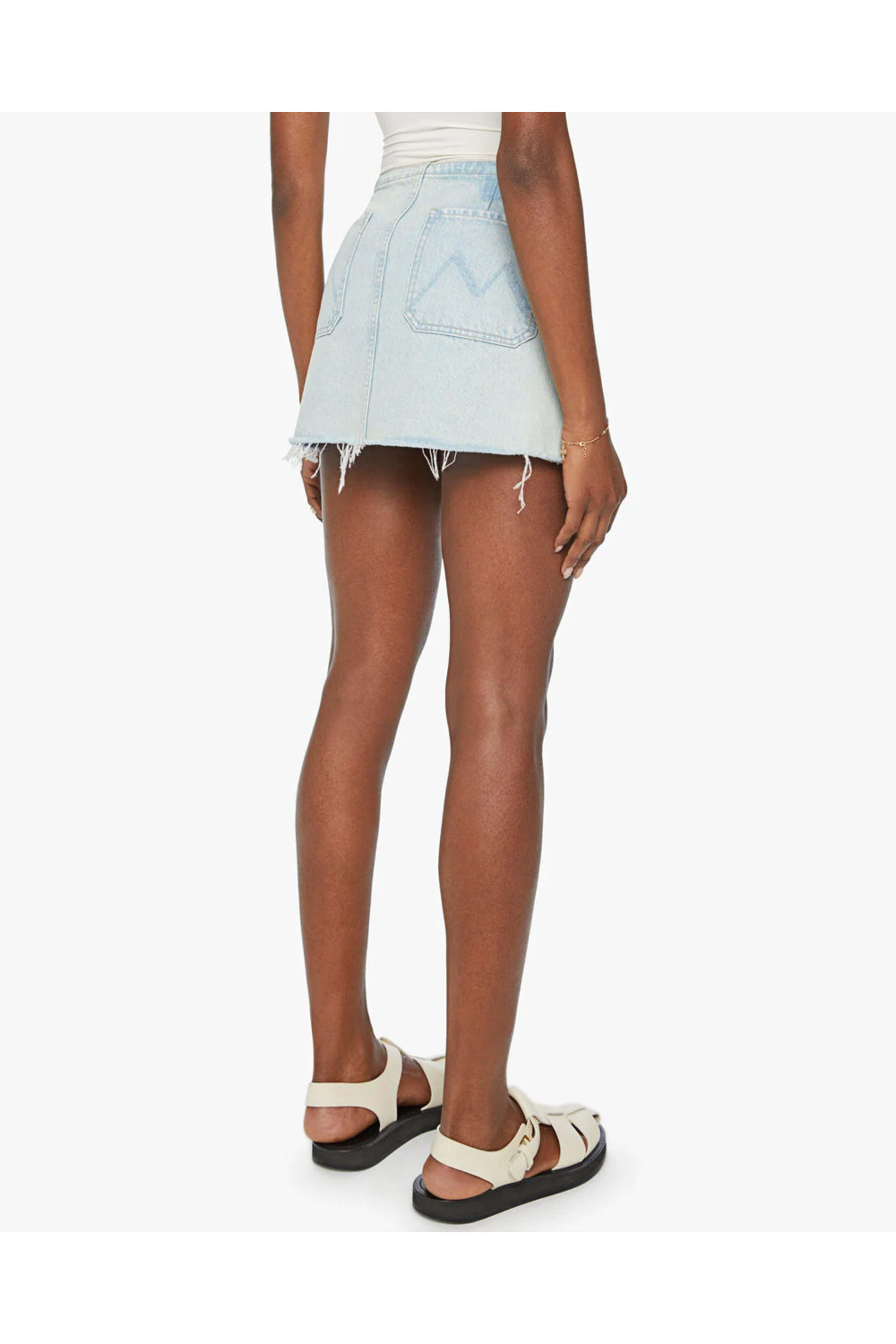 Mother - The Gift Wrap Skirt in Sideways