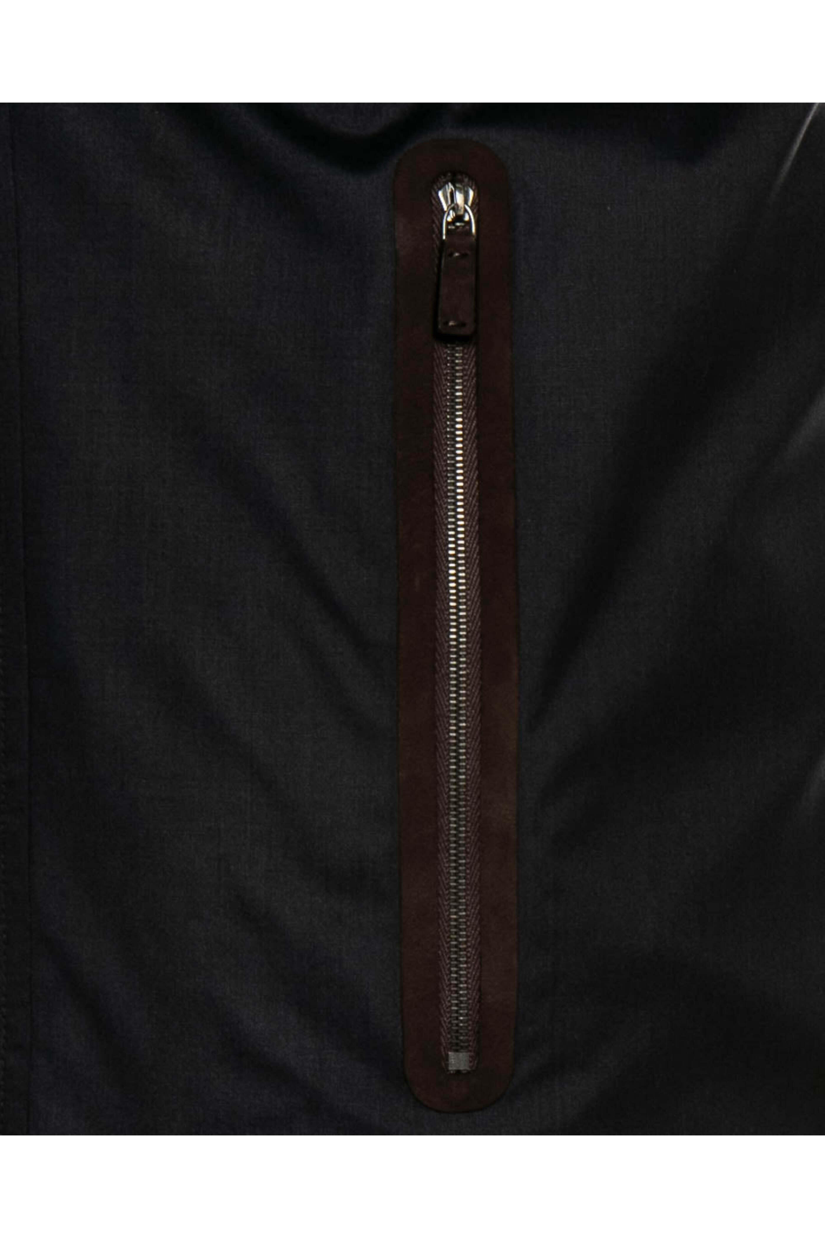 Zegna - Navy Hooded Traveler Jacket