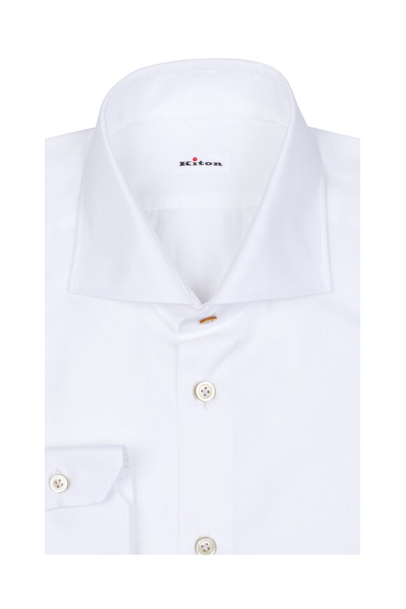 Kiton White Dress Shirt  - view 1