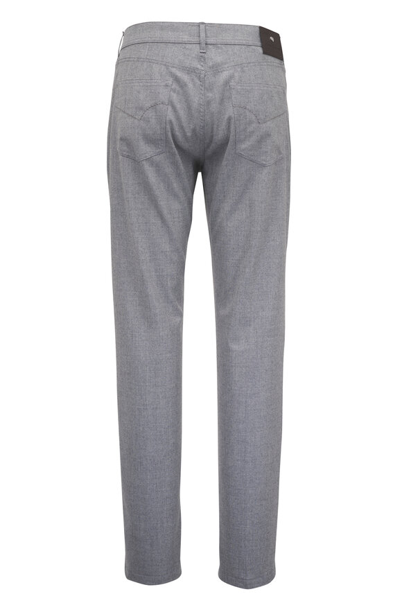 Marco Pescarolo Light Gray Cashmere Five Pocket Pant - view 3
