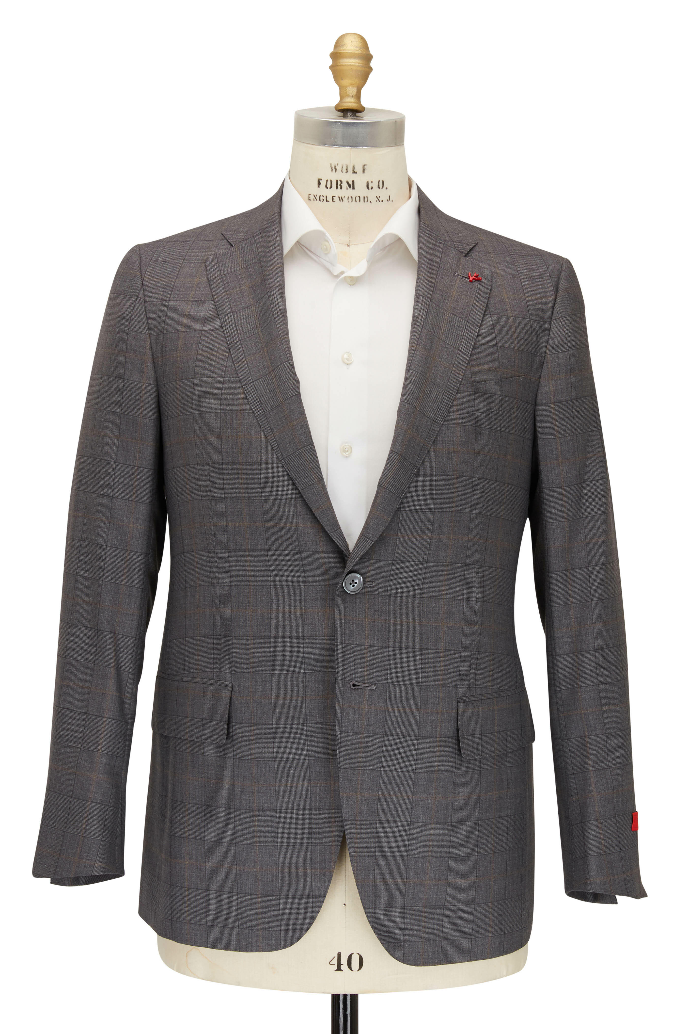 Isaia single-breasted suit - Grey