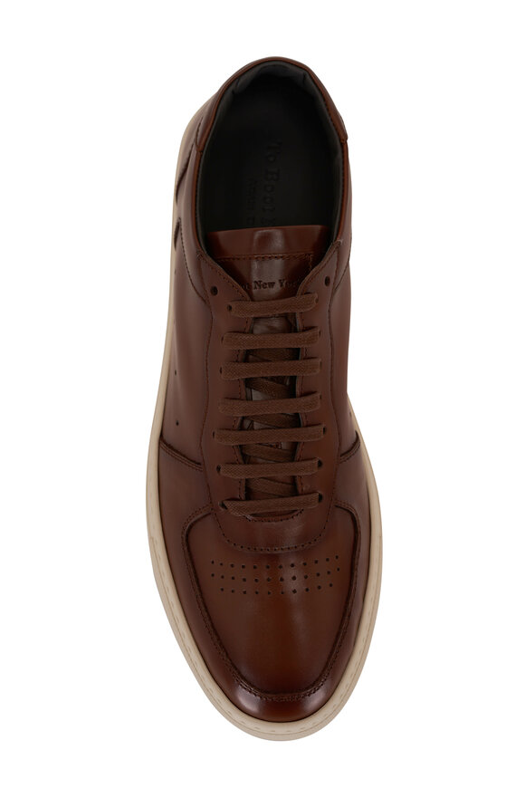 To Boot New York - Barbera Brown Leather Sneaker 