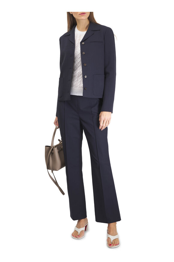 Lafayette 148 New York Vesey Ink Techno Stretch Flare Ankle Pant - view 2