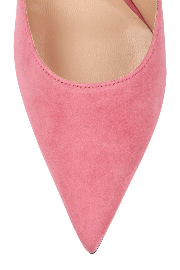Jimmy Choo - Love Candy Pink Suede Pump, 85mm