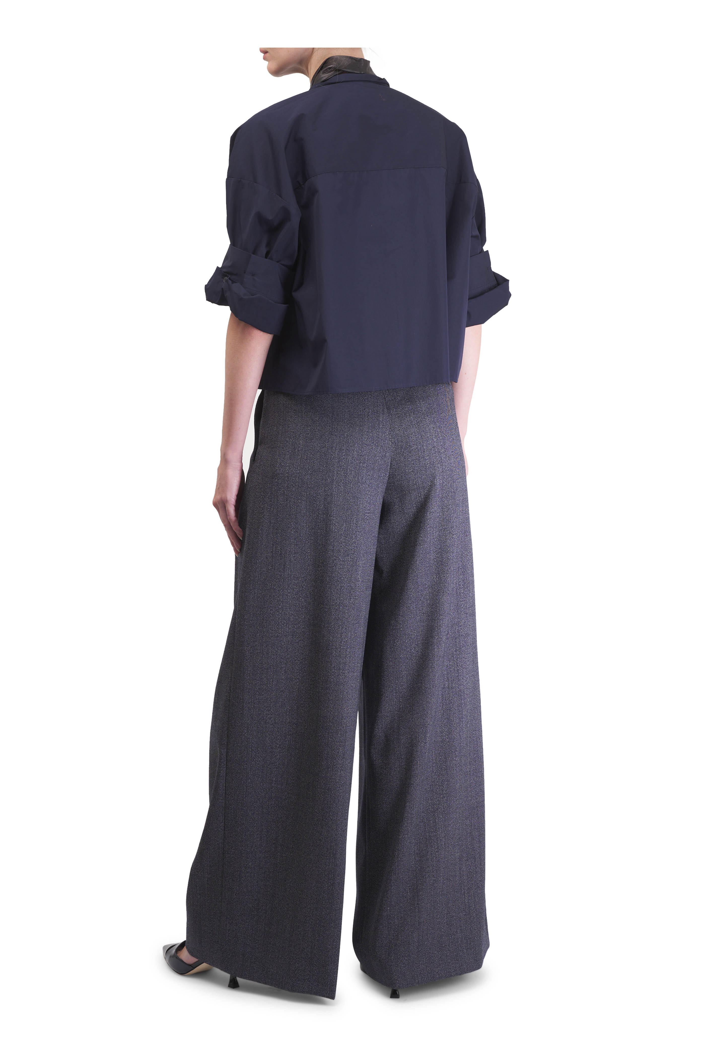 TWP - Next Didi Midnight Wool Pleated Pant