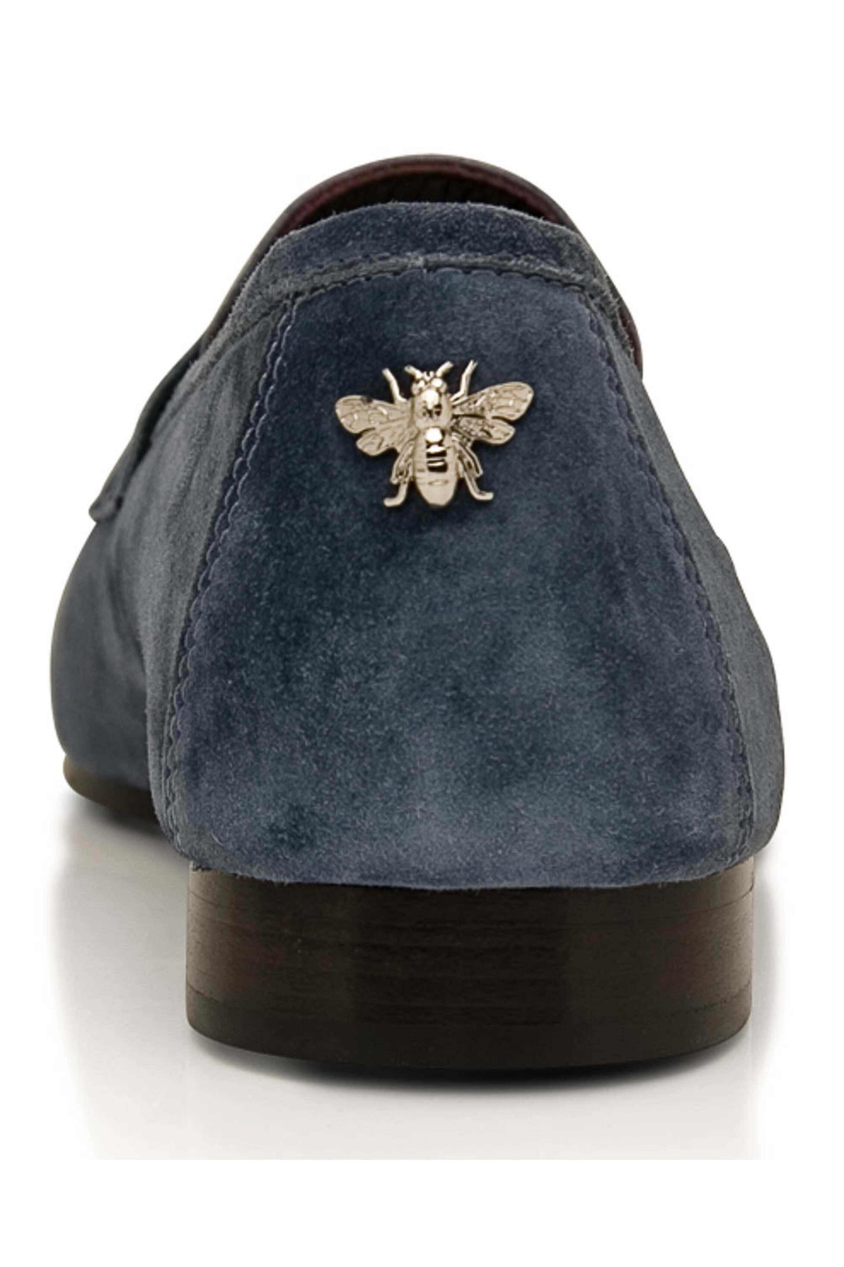 Bougeotte - Light Blue Suede Flaneur Loafer