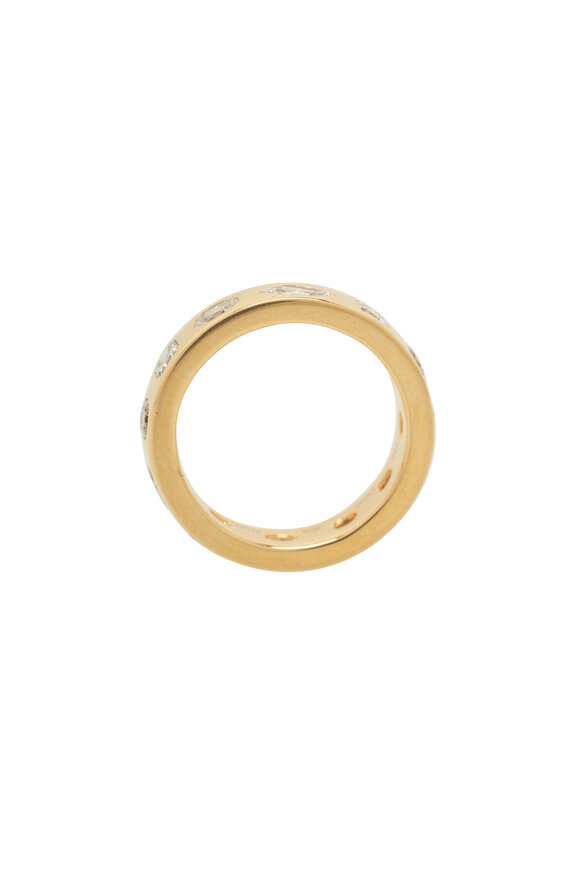 Kwiat - 18k Rose Gold Stackable Fancy Diamond Ring