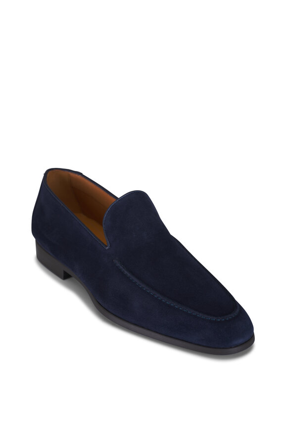 Magnanni Lecera Navy Suede Loafer