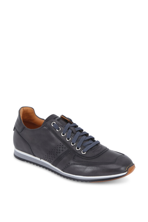 Magnanni - Christian Gray Leather Sneaker
