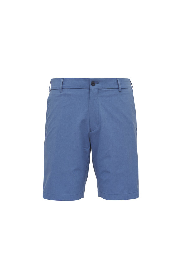 Peter Millar Crown Surge Storm Blue Performance Shorts