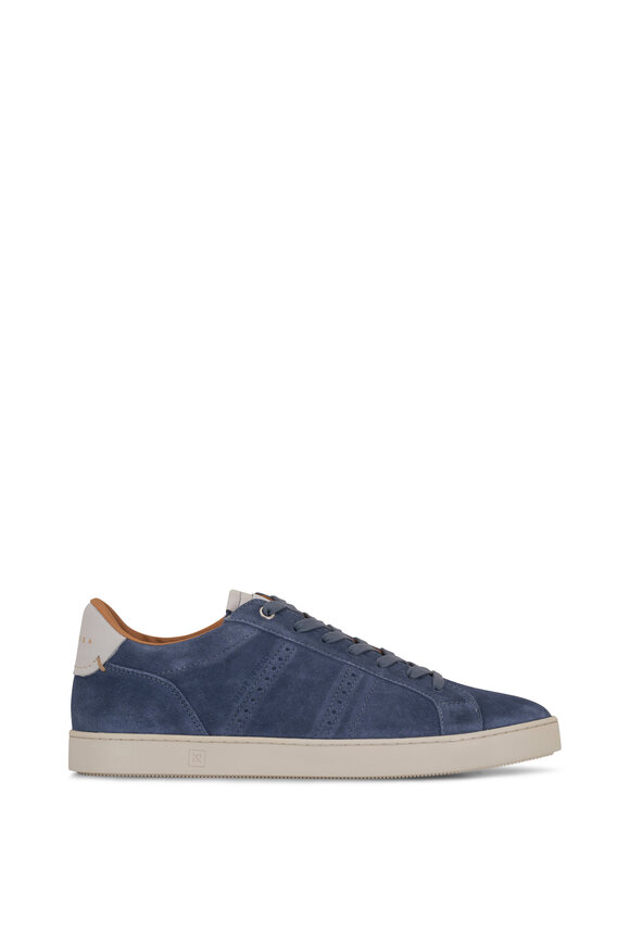 Rubirosa - Odile Blue Suede Leather Sneaker