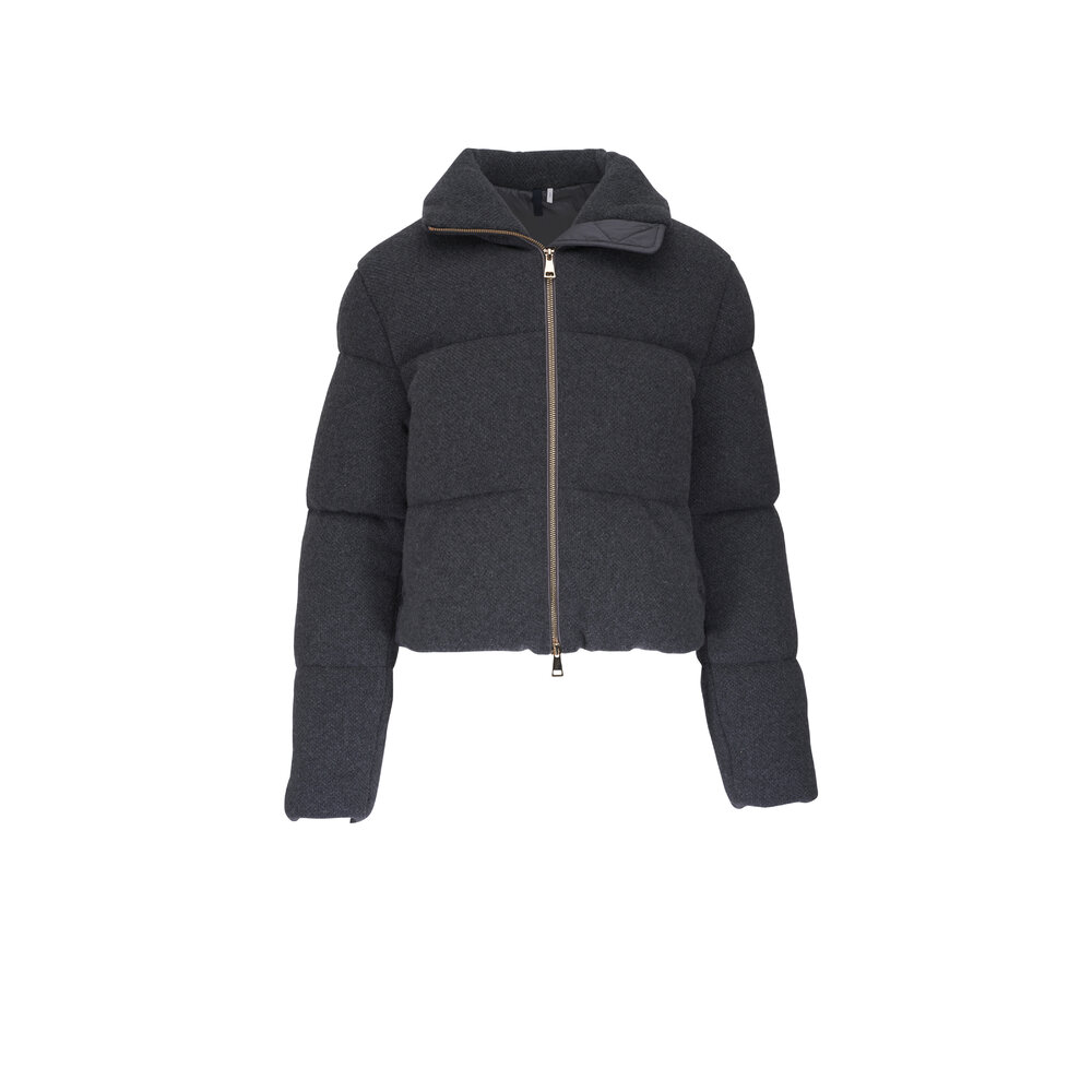 【MONCLER】Piumino corto Breze in cashmere★ダウンジャケット MONCLER】Piumino corto Breze in cashmere☆ダウンジャケット