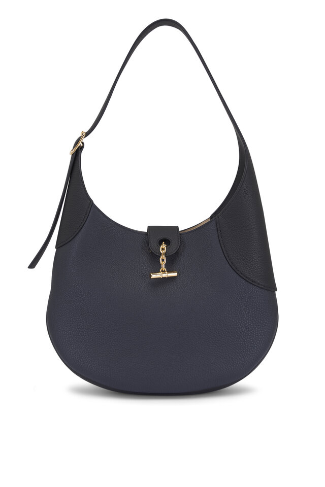 Tom Ford - Alix Graphite Leather Large Hobo | Mitchell Stores