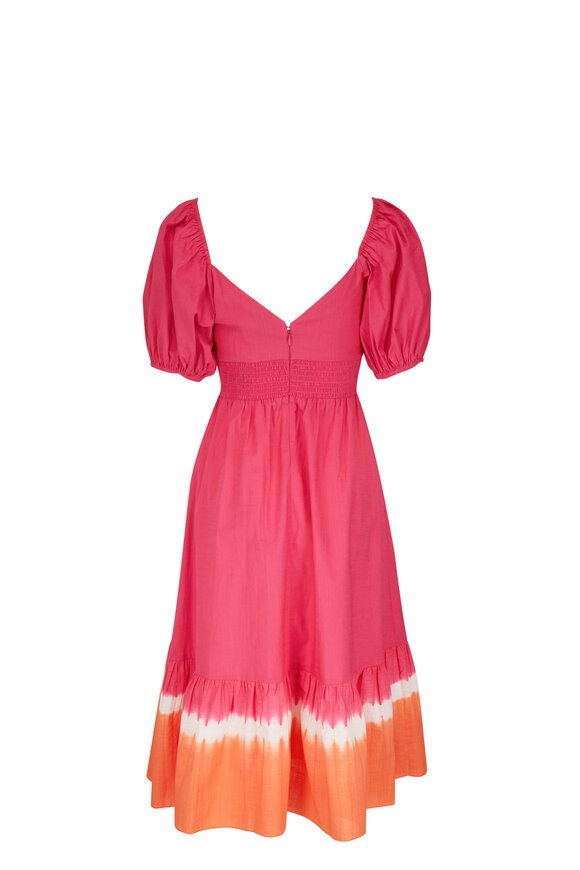 Sachin + Babi - Bri Fuchsia Dip Dye Dress