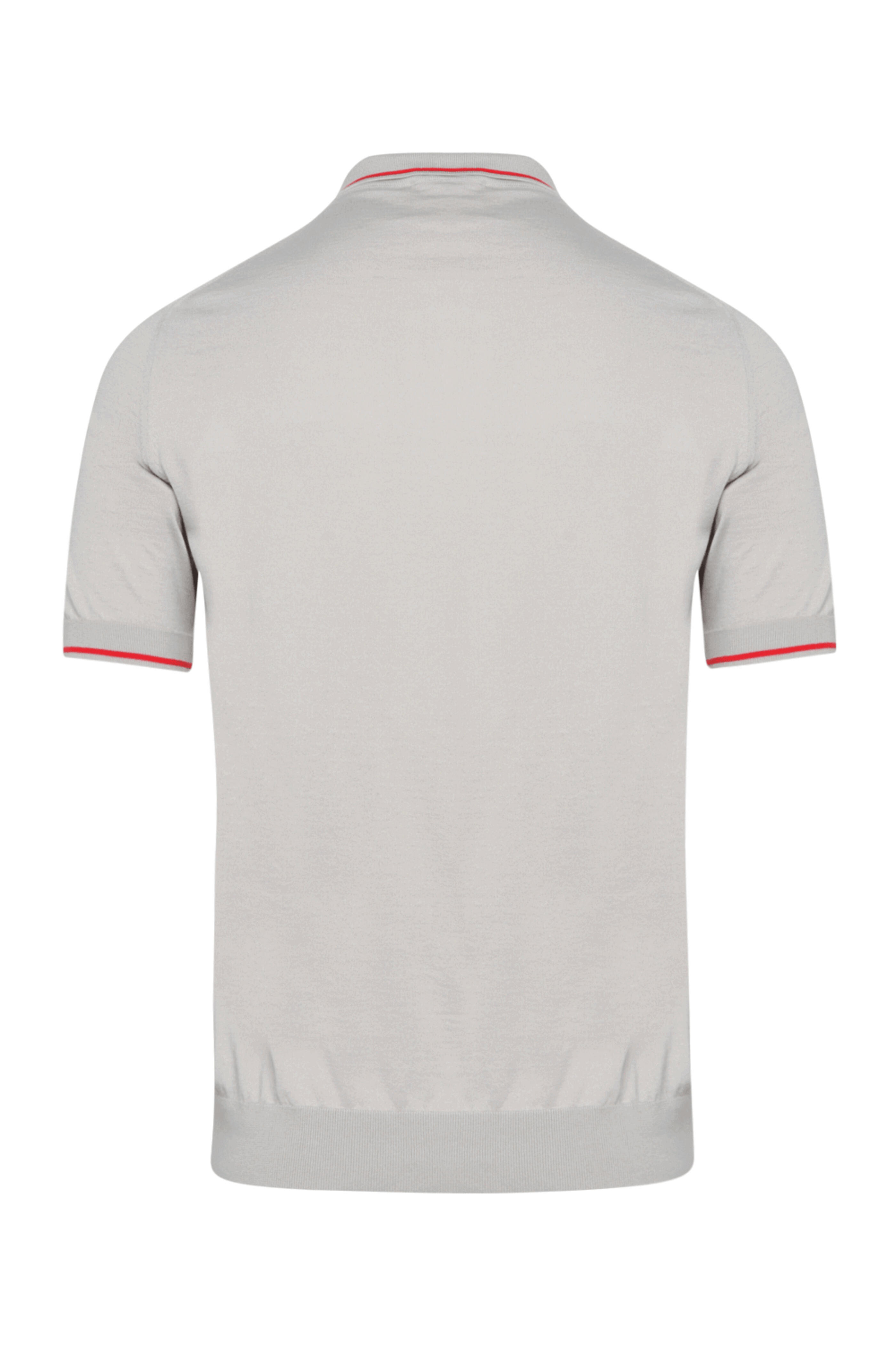 Kiton - Tan Textured Quarter Zip Polo | Mitchell Stores