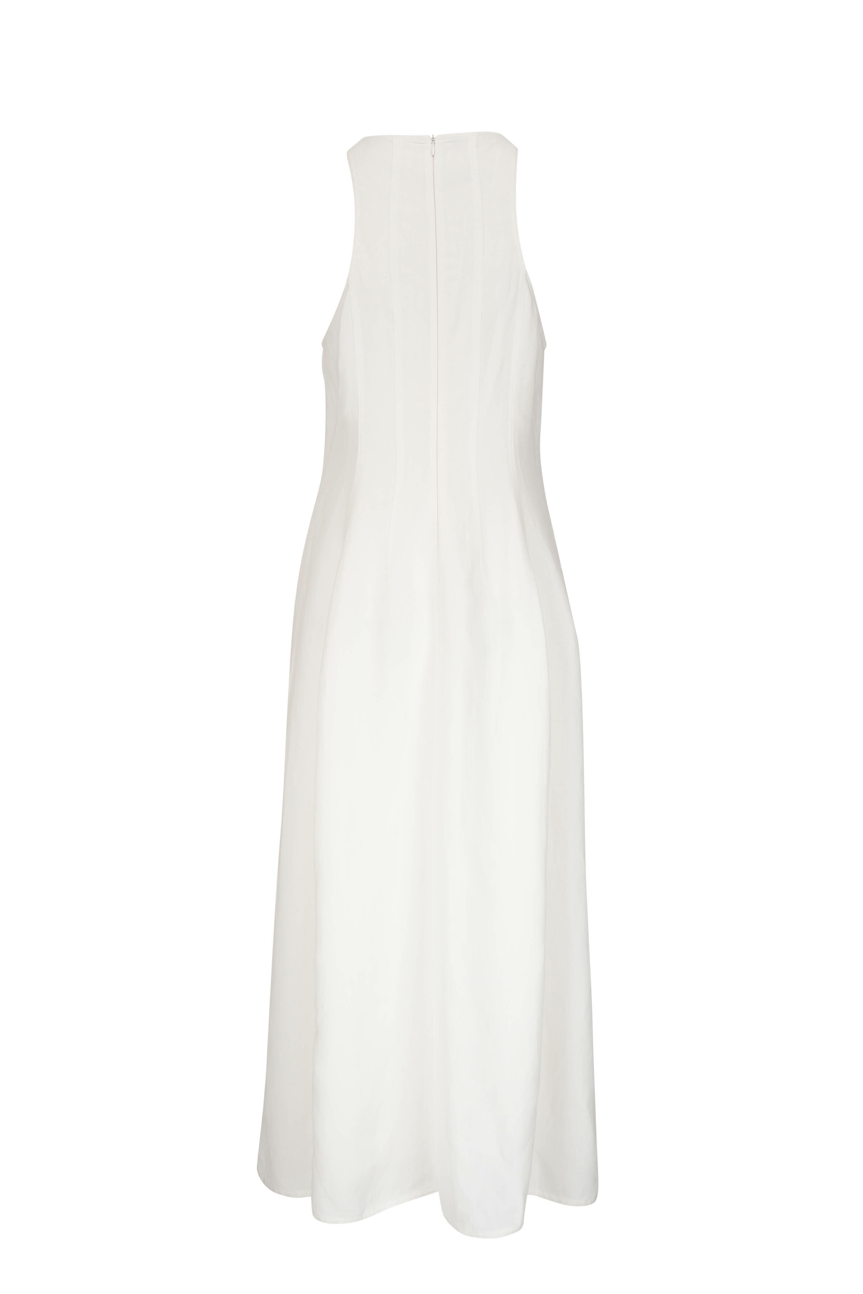 ワンピース Brunello Cucinelli Abito In Cotone Brunello Cucinelli - Black Pleated Cotton Maxi Dress
