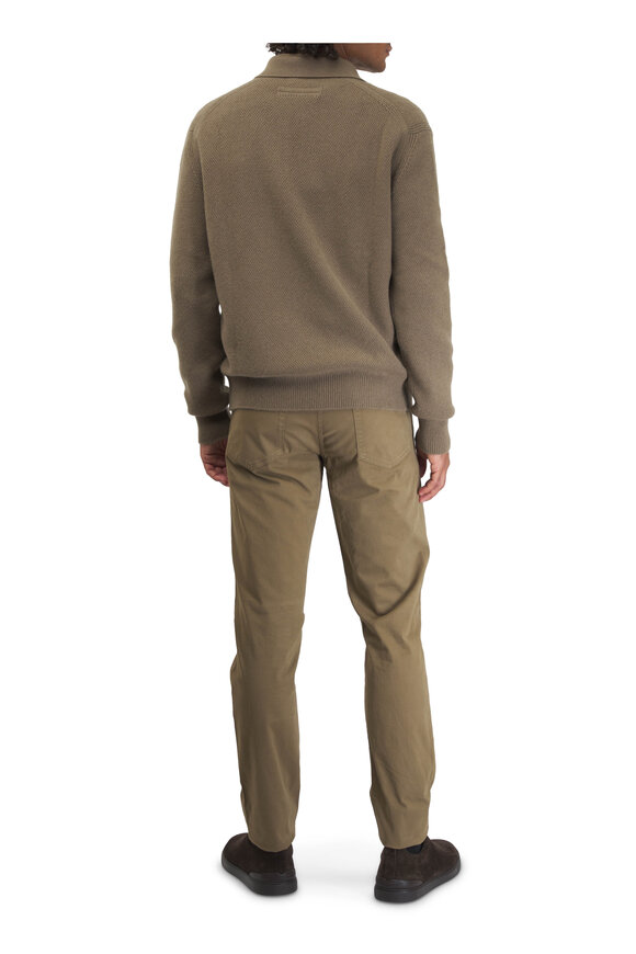 Zegna - Oasi Brown Cashmere Polo