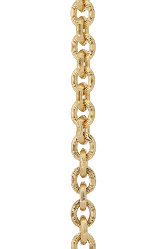 Cristina V. - Brushed Cable Chain Bracelet