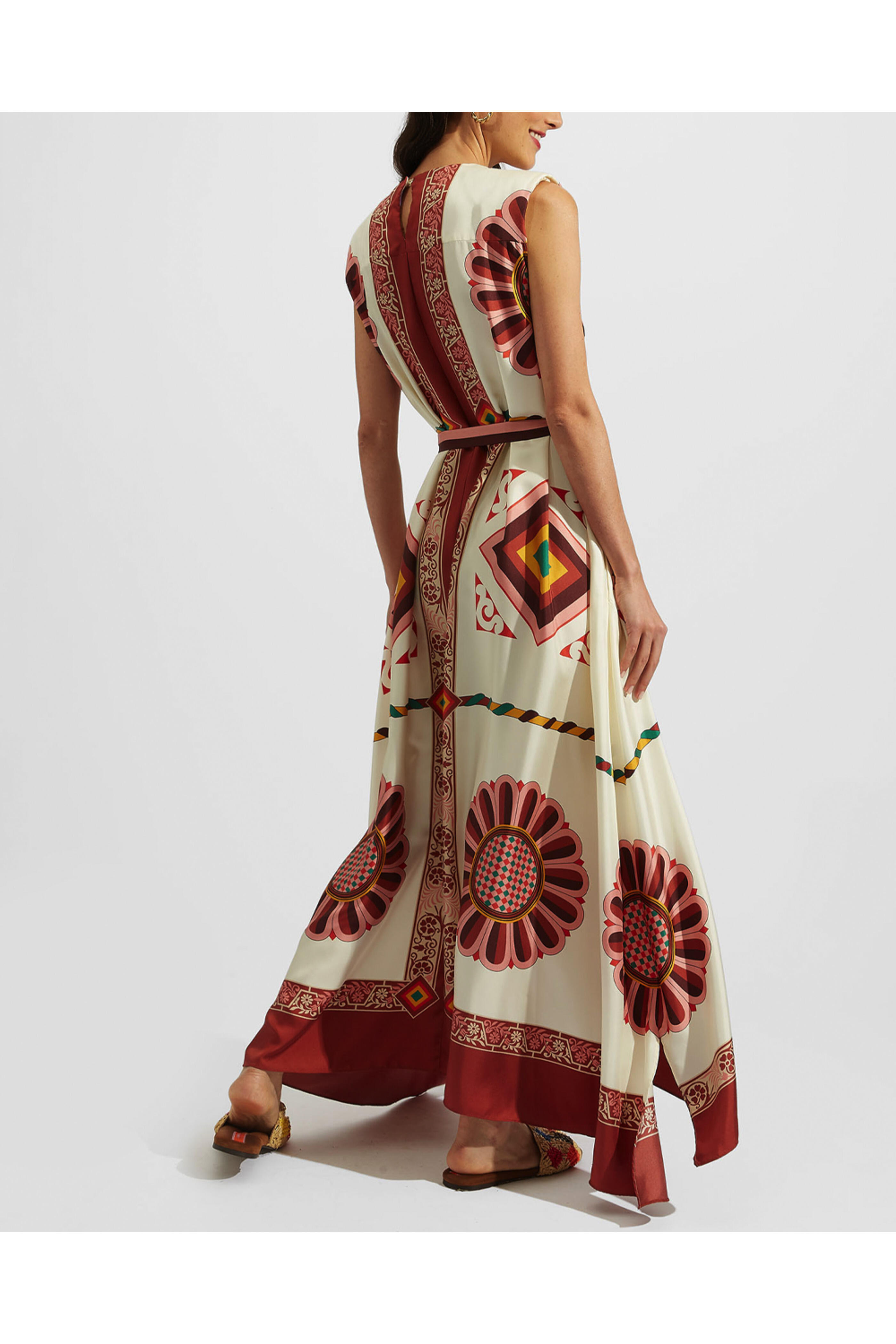 la doublej san carlo maxi dress San Carlo Silk Midi Dress
