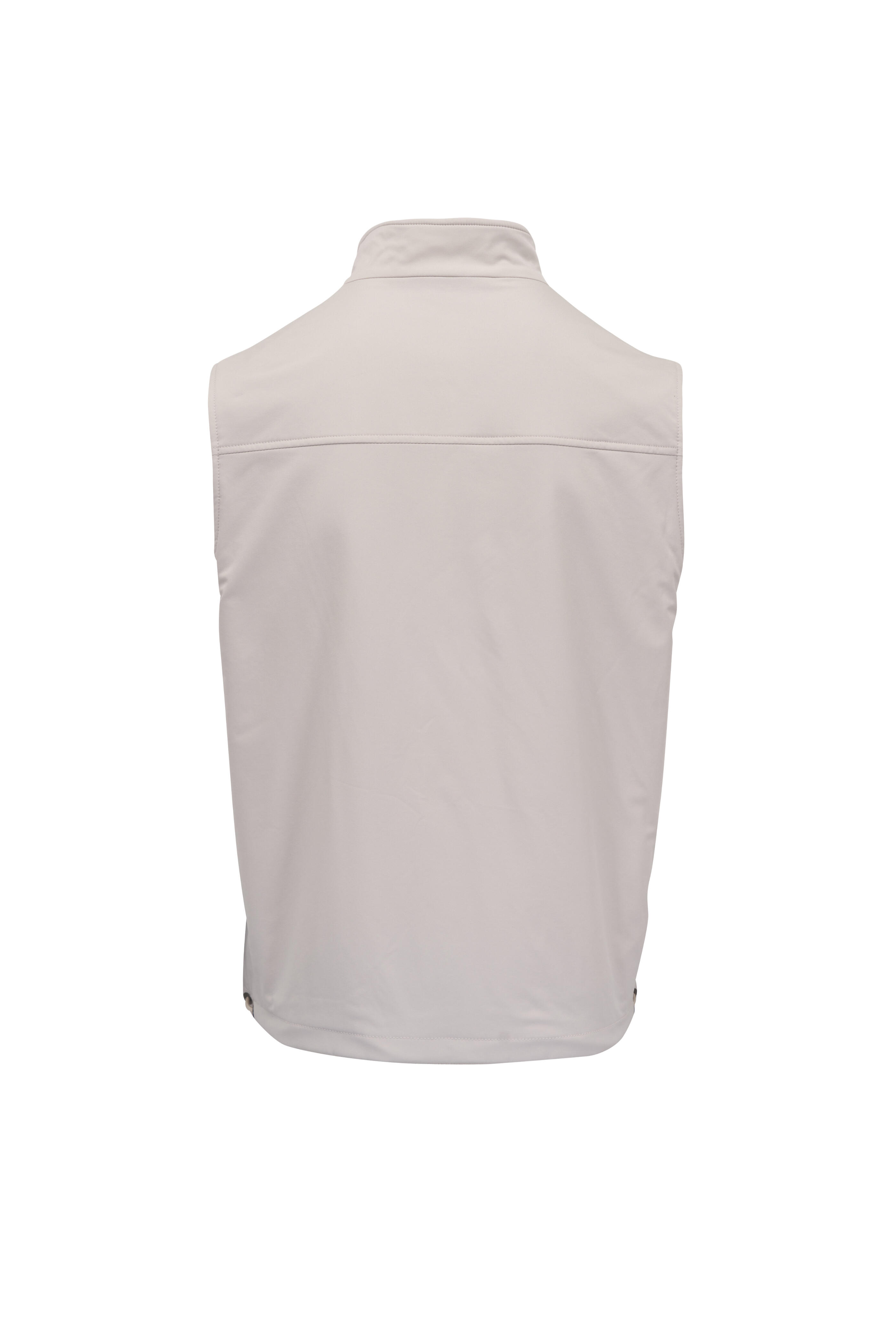 Agnona - Taupe Reversible Vest | Mitchell Stores