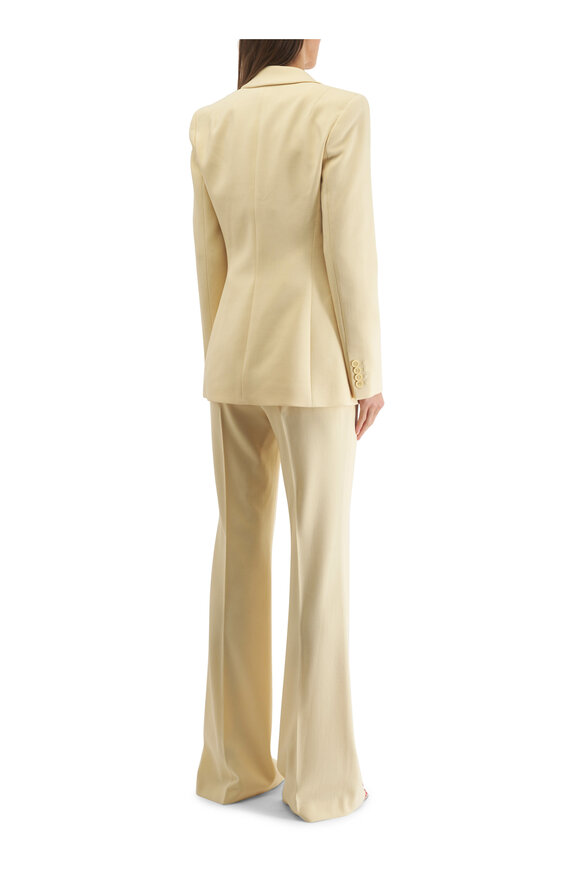 Michael Kors Collection - Georgina Parchment One Button Blazer 