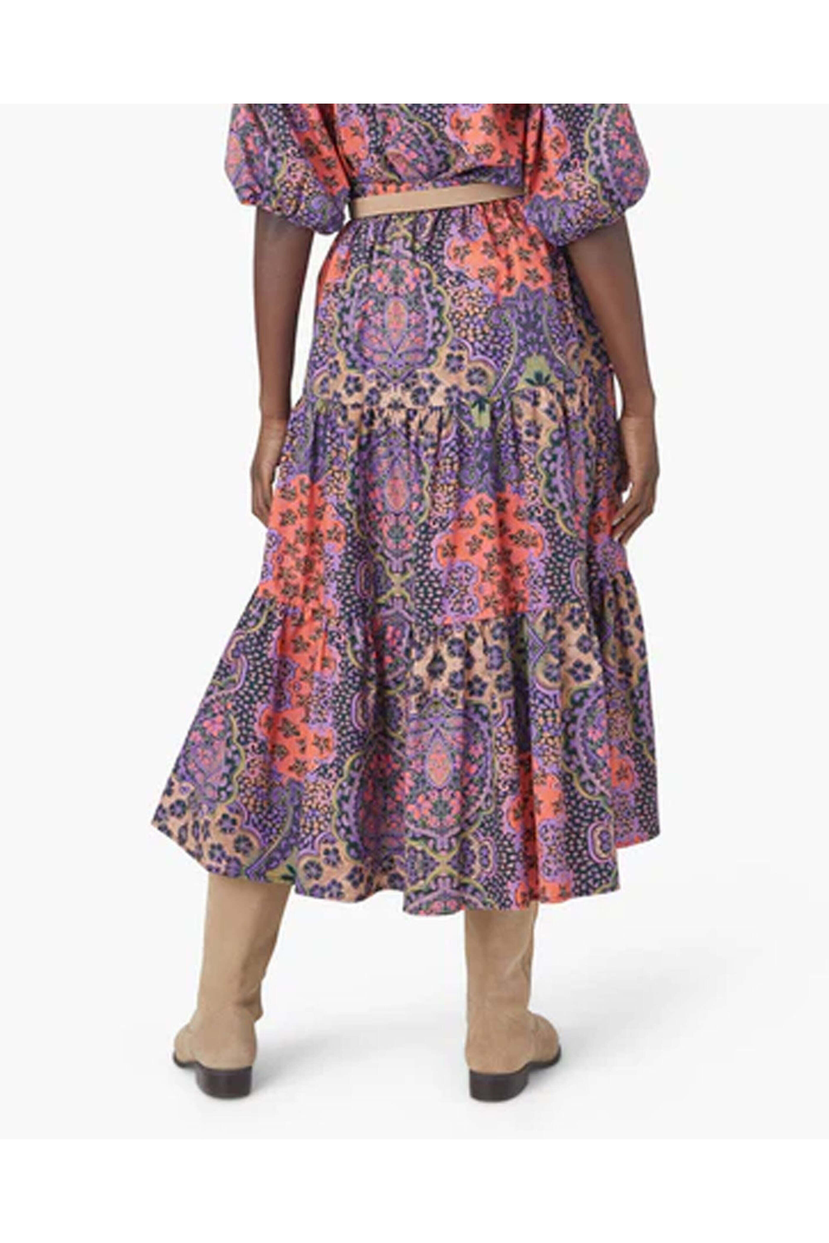 Xirena - Black Opal Angeline Midi Skirt