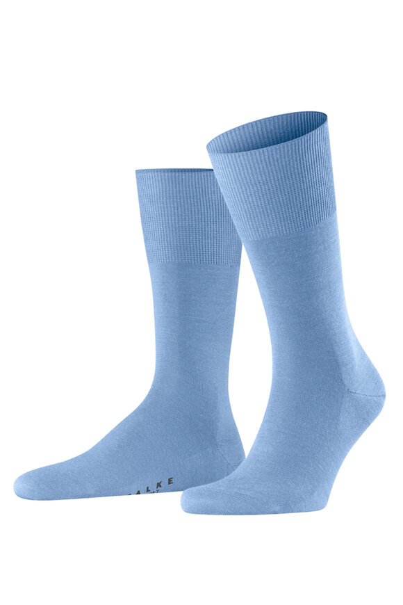 Falke Cornflower Blue Airport Midcalf Sock
