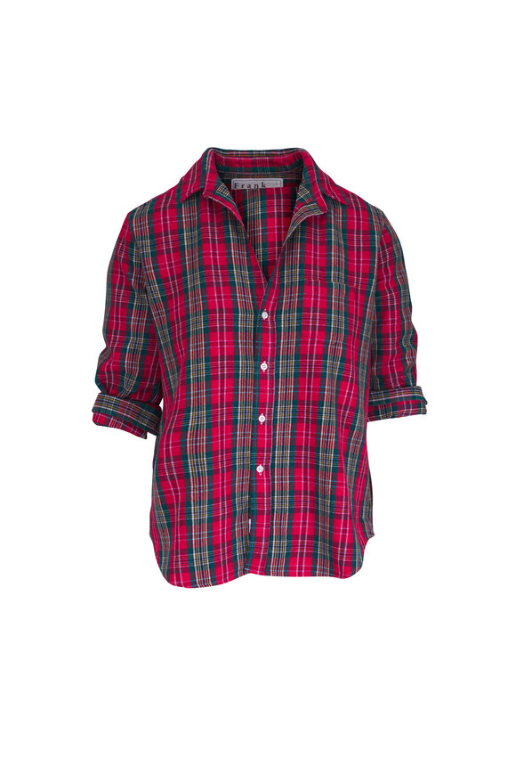 Frank & Eileen Eileen Red & Blue Plaid Relaxed Button-Up Shirt