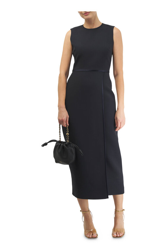 Adam Lippes - Nello Silk & Wool Midi Dress