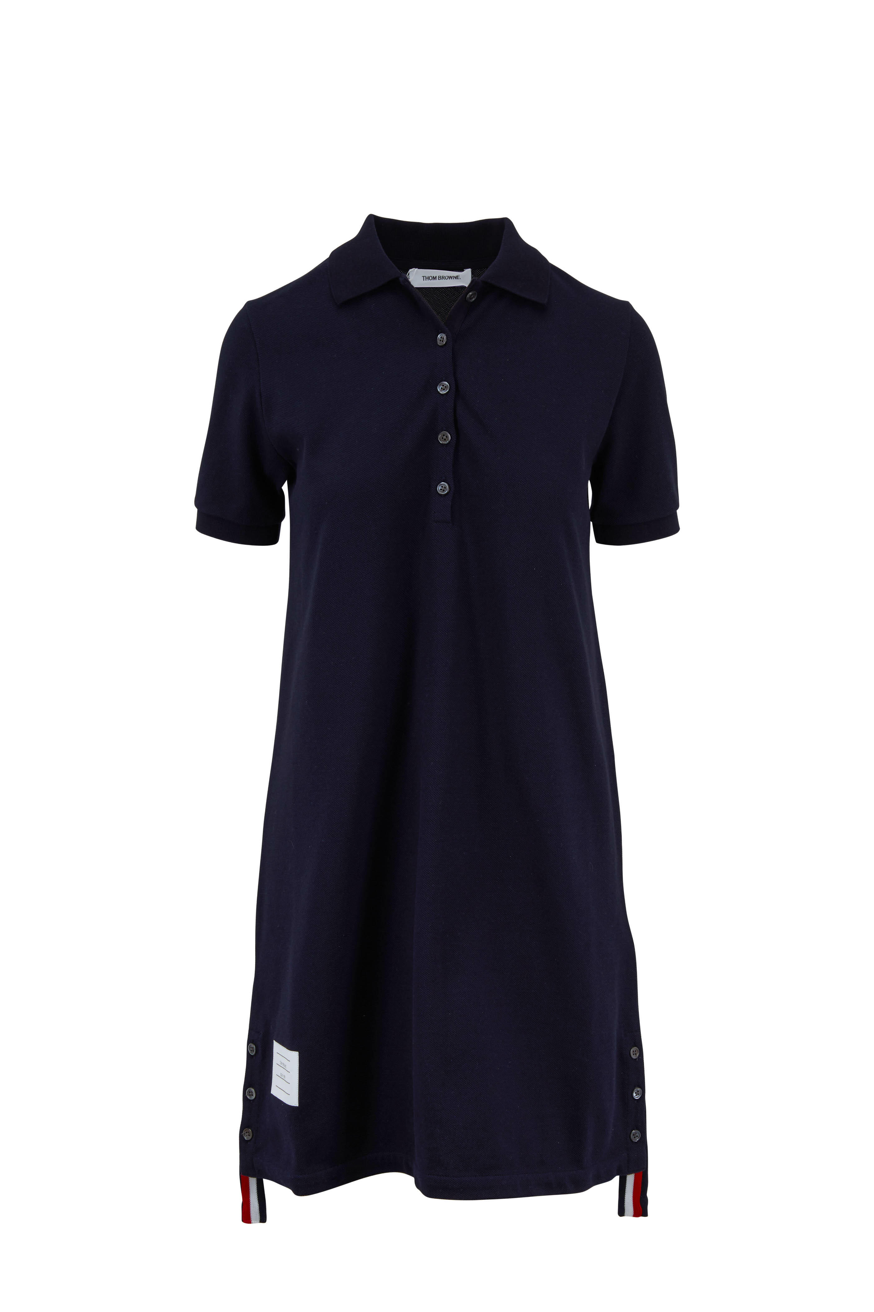 thom browne polo dress Thom Browne Cotton Polo Dress