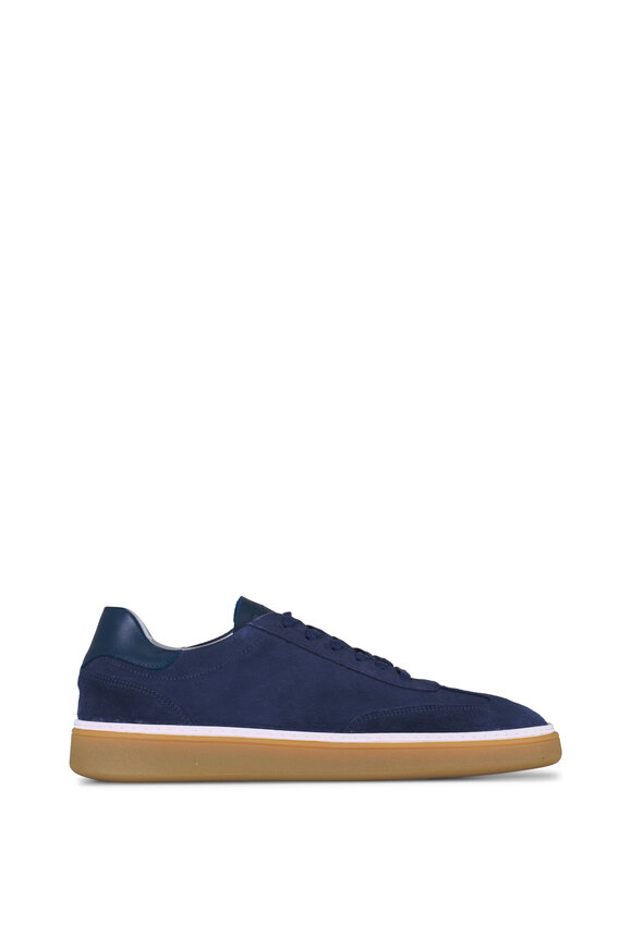 Aquatalia Milano Denim Suede Sneaker - view 3