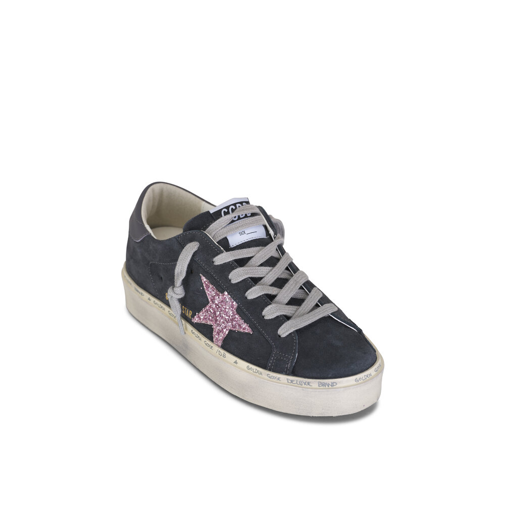 Golden Goose - Hi Star Classic Flatform Suede Low Top Sneaker
