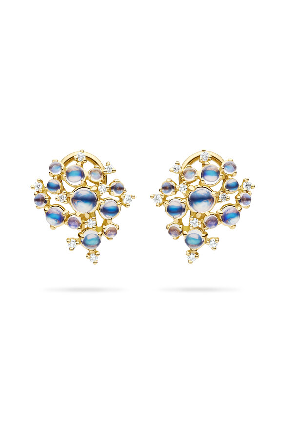 Paul Morelli - Small Bubble Cluster Clip On Earrings