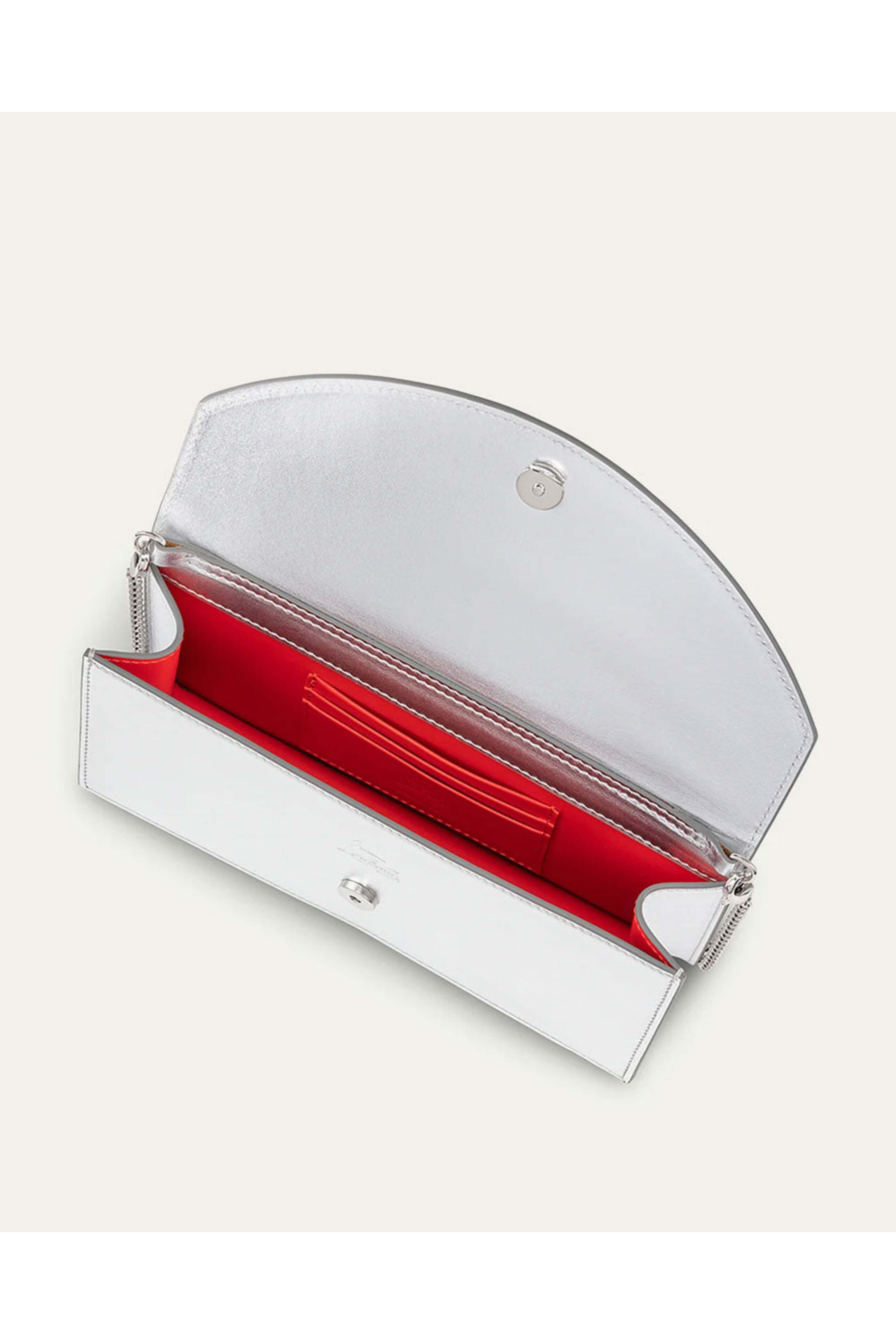 Christian Louboutin - Loubi54 Clutch in Silver