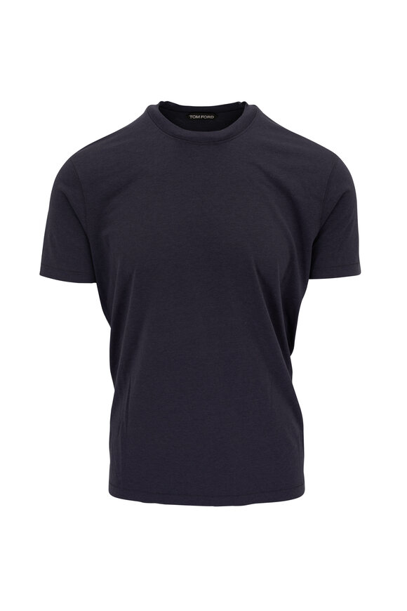 Tom Ford - Dark Blue Crewneck T-Shirt 