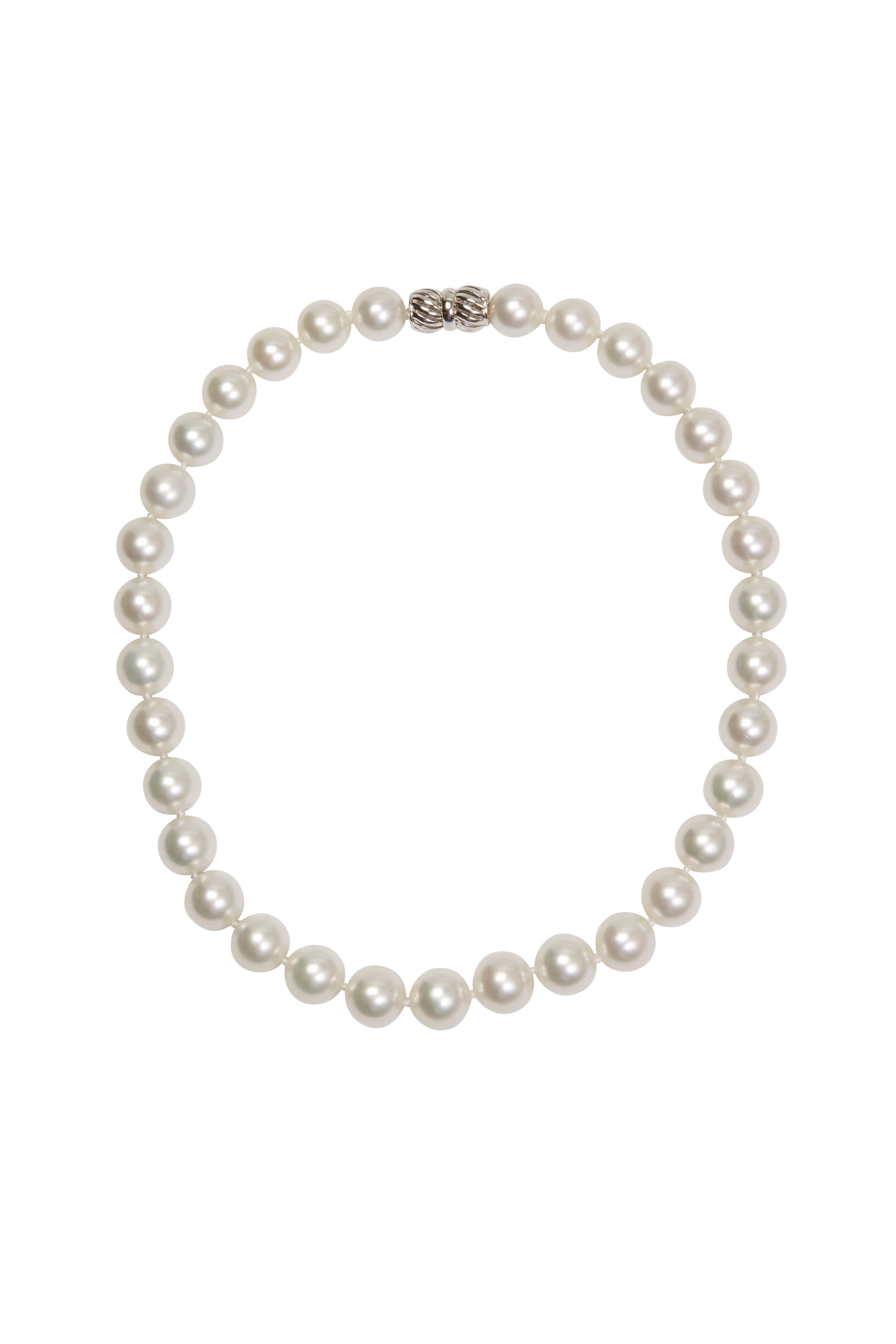 Assael - White Gold White South Sea Pearl Necklace