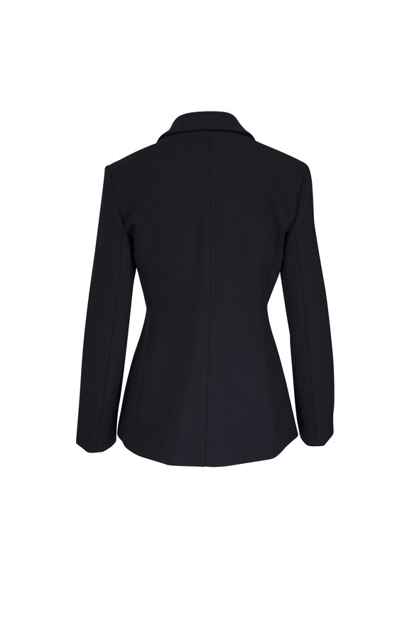 Lafayette 148 New York Black Scuba Jersey Jacket - view 5