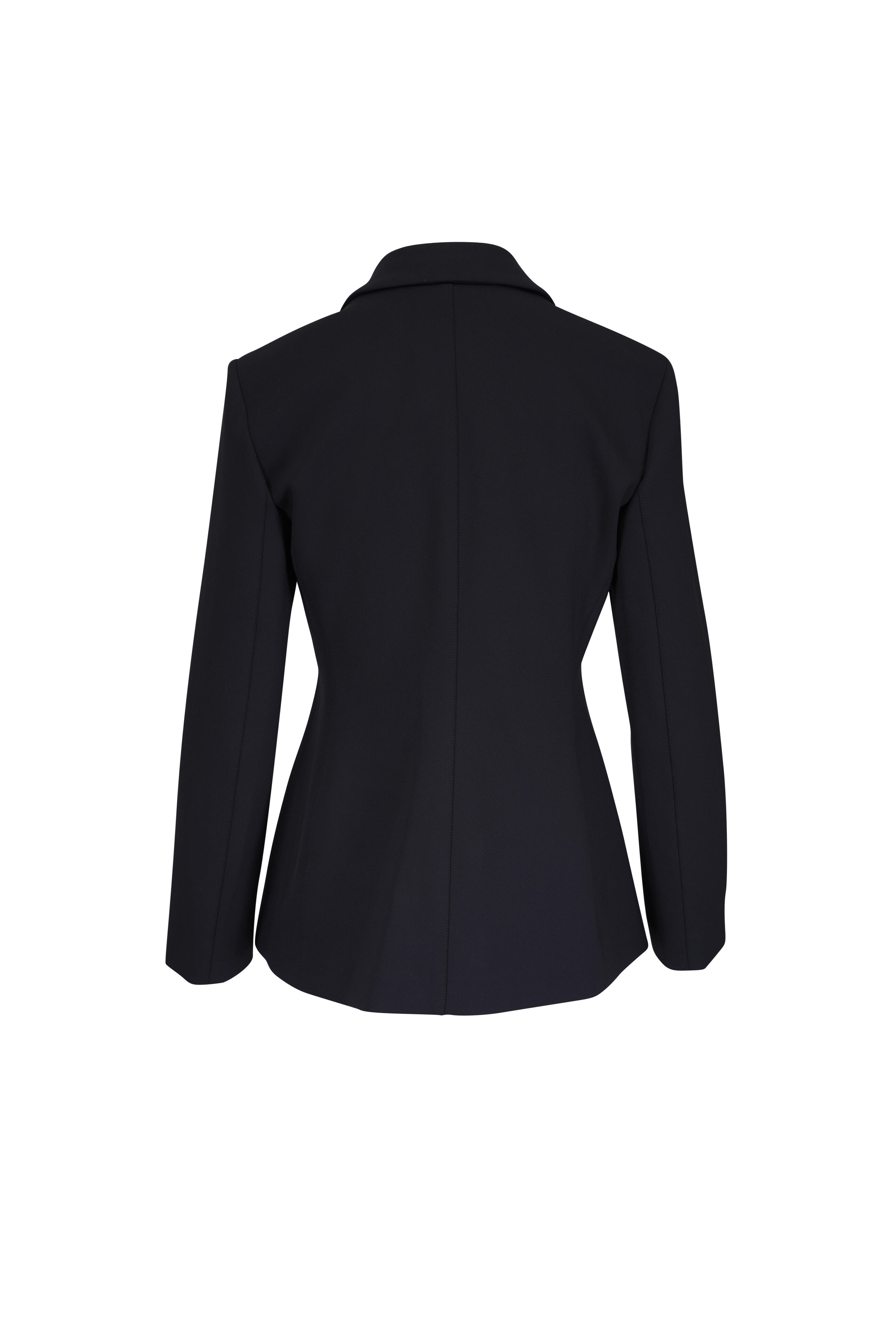 Lafayette 148 New York - Black Scuba Jersey Jacket