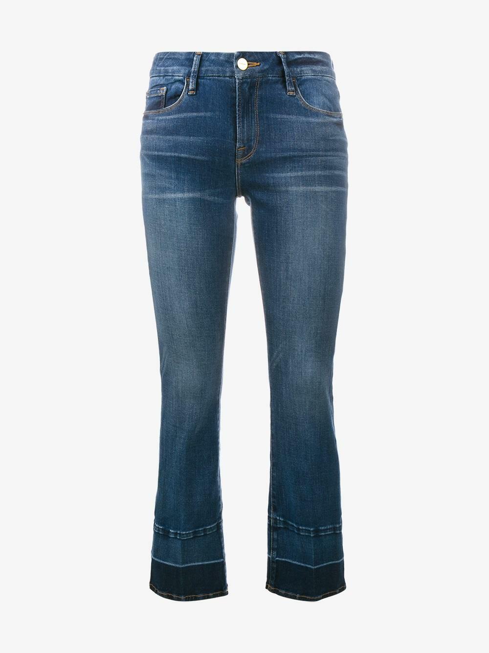 Frame - Le Crop Mini Boot Released Hem Jean