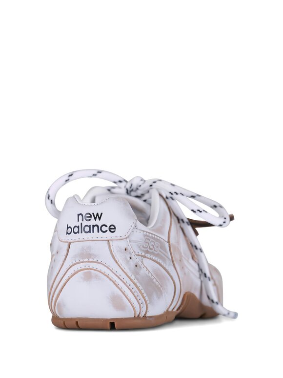Miu Miu Bianco 530 SL Leather Low Top Sneaker - view 5