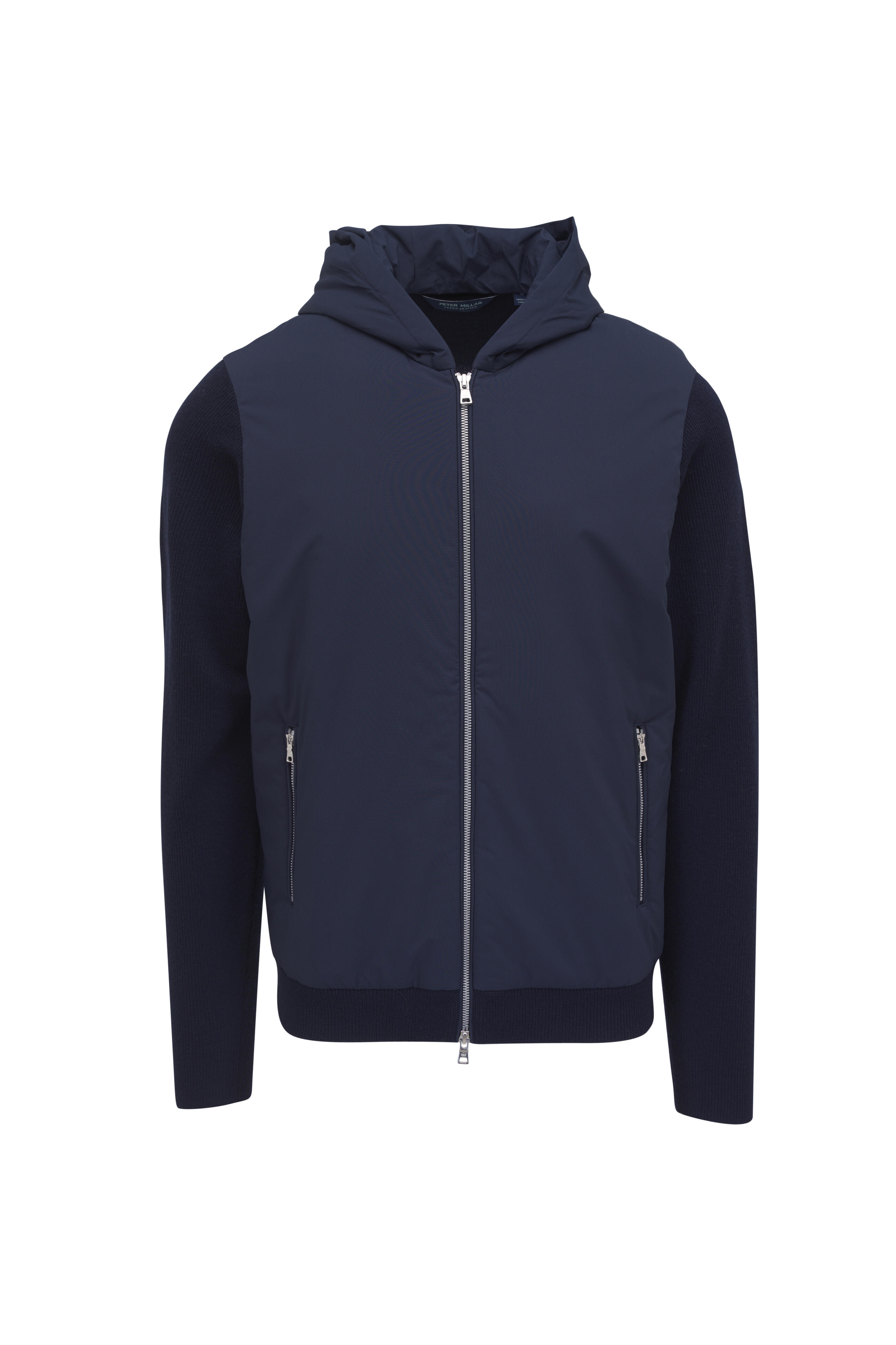 Peter Millar - Holdridge Navy Hybrid Hoodie Sweater