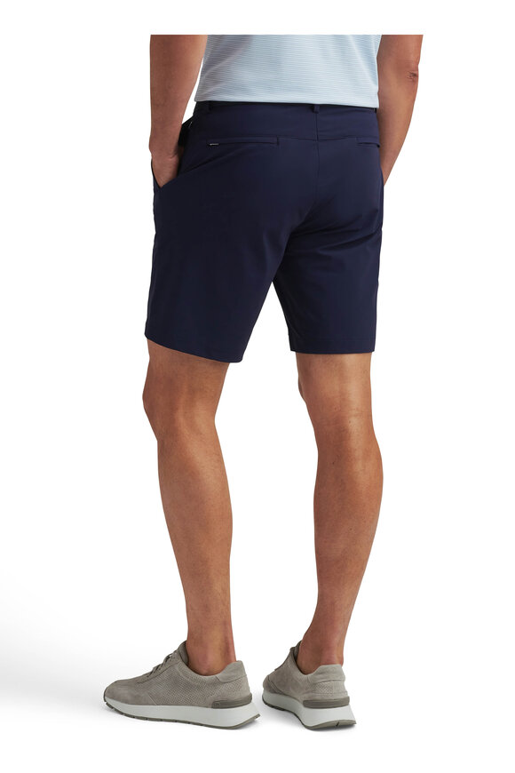 Peter Millar Navy Crown Crafted Bingham Performance Shorts - view 3