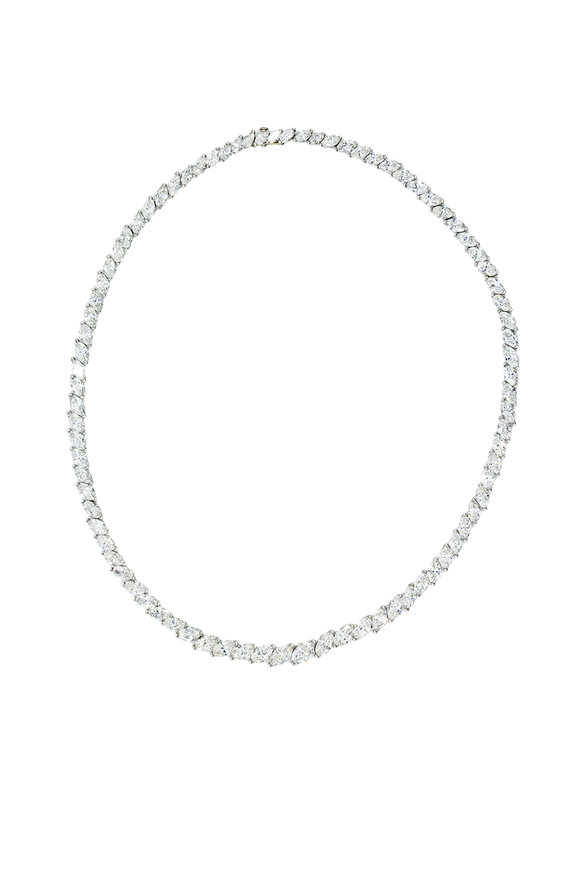 Oscar Heyman - Platinum Diamond Necklace