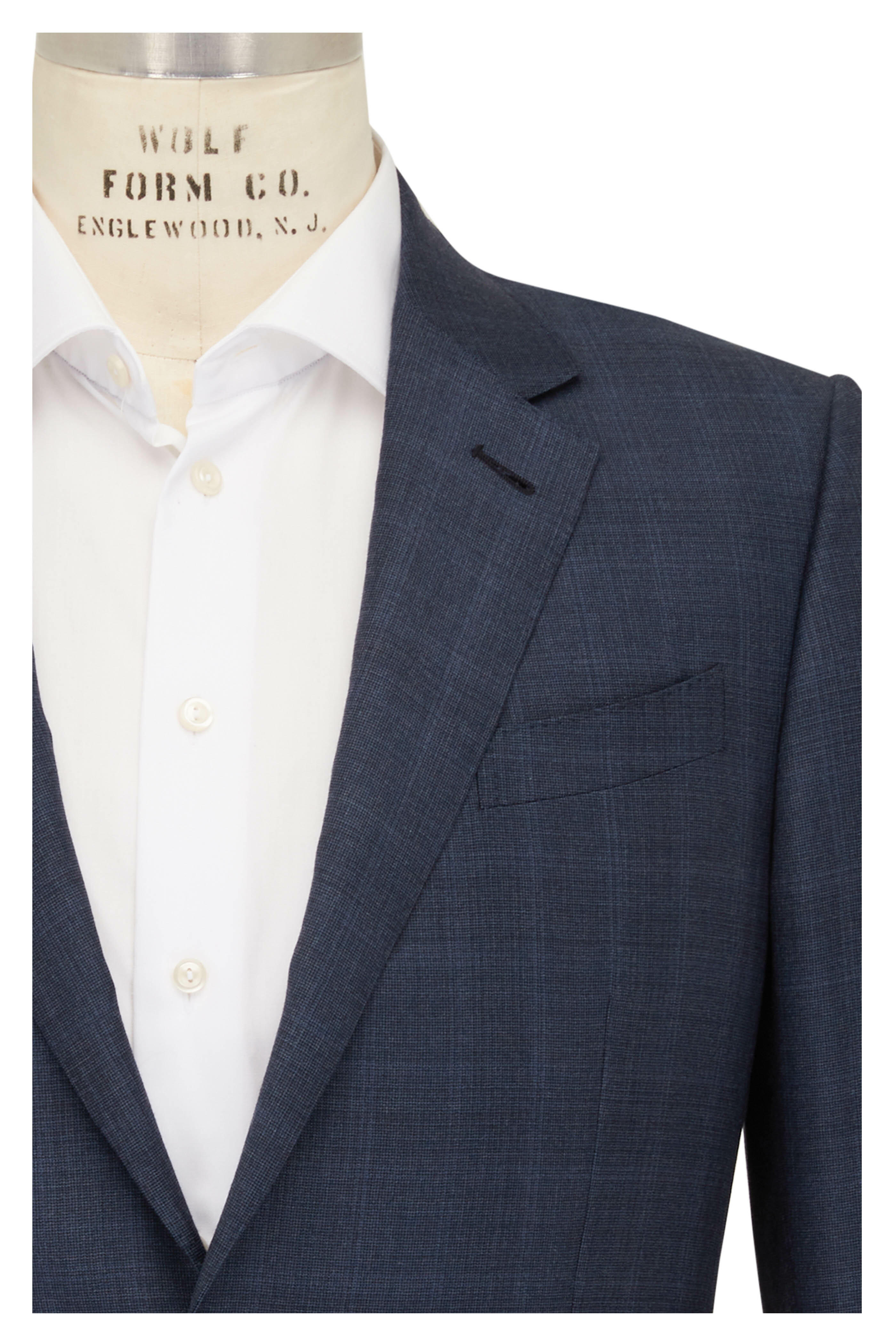 Zegna - Medium Gray Prince Of Wales Trofeo™ Wool Suit