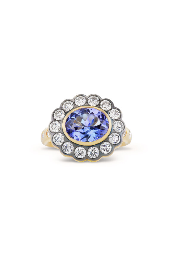 Marlo Laz Alexandra Tanzanite Ring - view 1