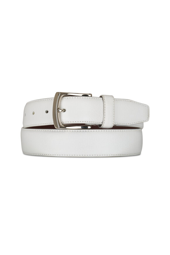 Torino - Walnut Leather Belt | Mitchell Stores